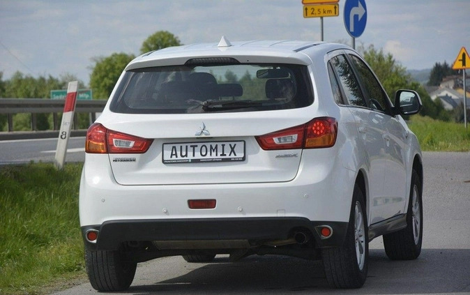Mitsubishi ASX cena 45300 przebieg: 222900, rok produkcji 2013 z Lidzbark Warmiński małe 326